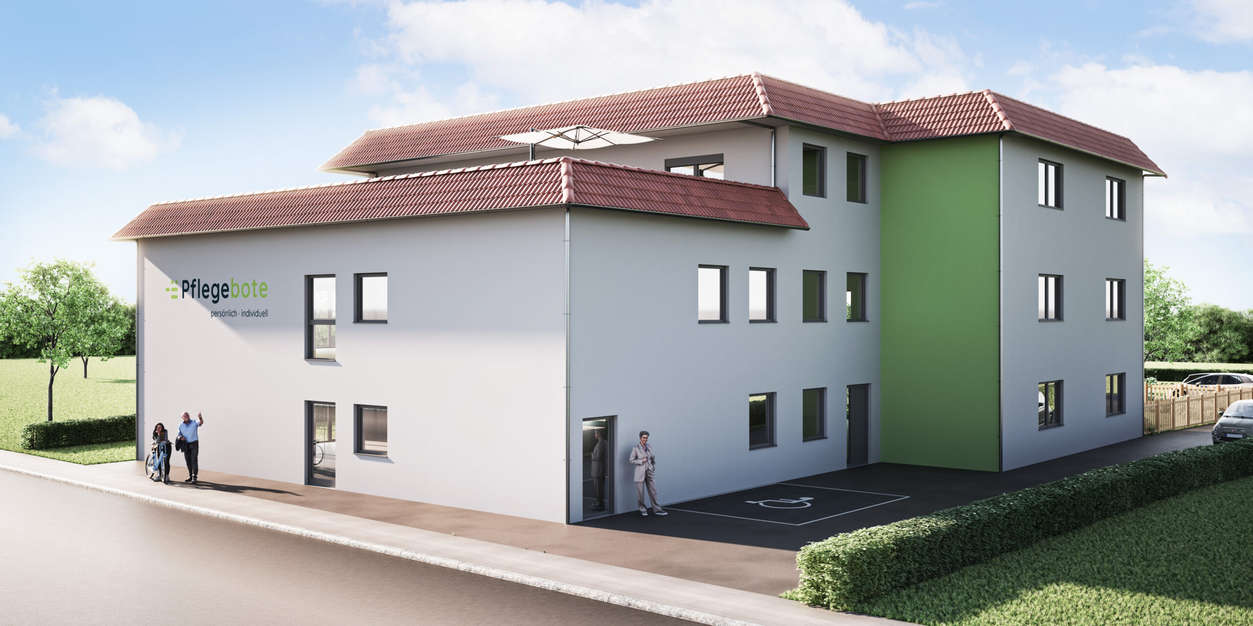 Wohngebäude für ambulante Pflegedienstleistung, Bad Münder Camelot GmbH